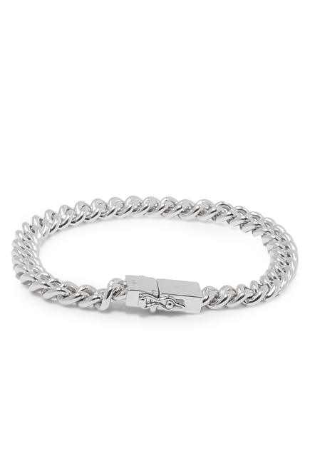 Thick Rounded Curb Bracelet